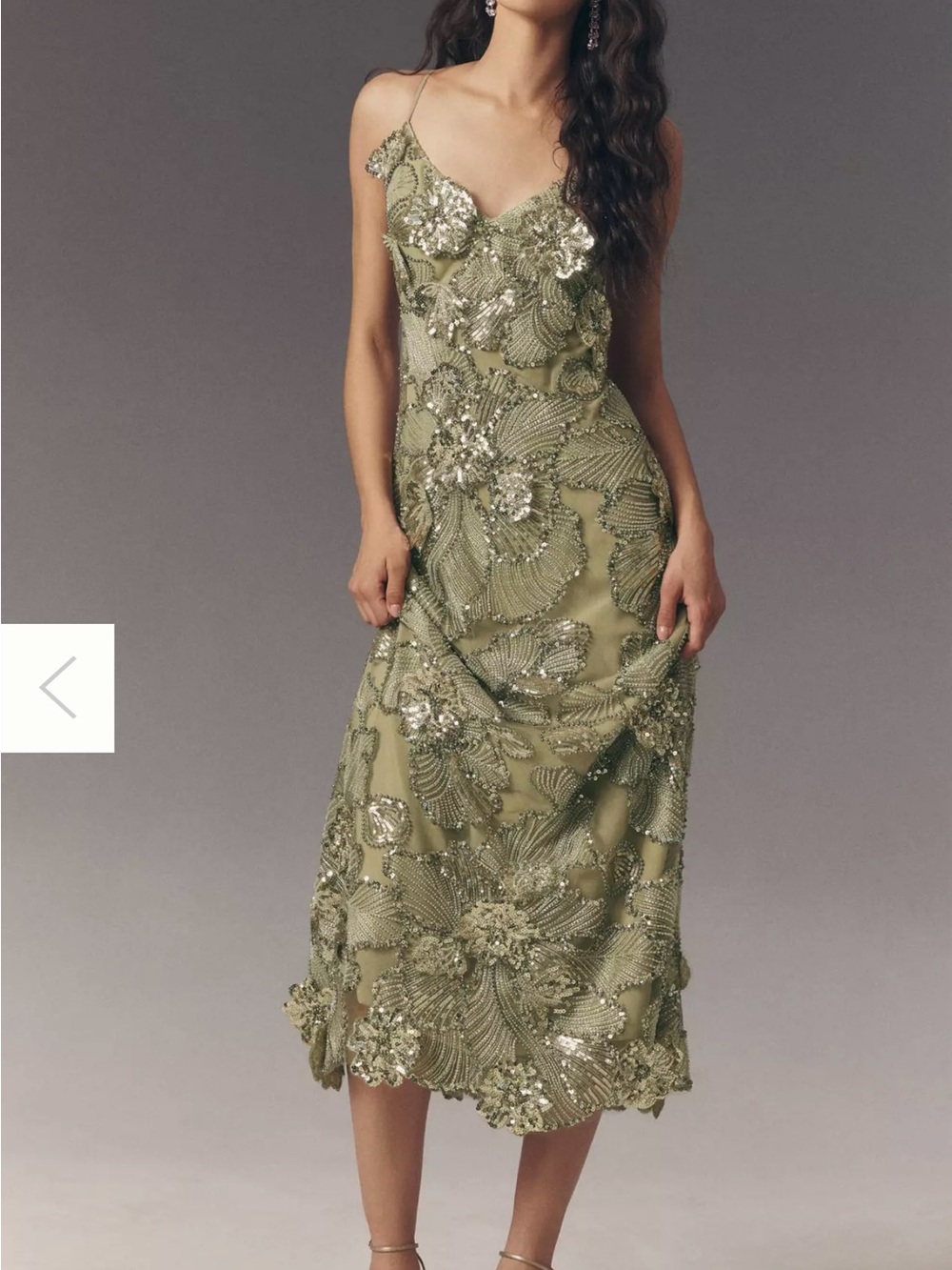 Helsi Samantha dress in sage